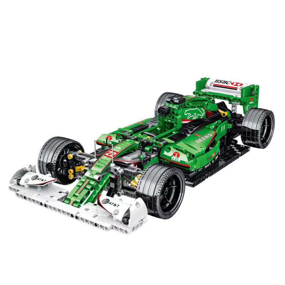 023008 Mork Конструктор 1:14 Зеленый Jaguar R5 F1