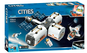 Lari 11386 Конструктор Cities Лунная космическая станция