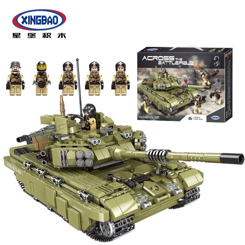 XB-06015 Конструктор XingBao Боевой танк Тигр