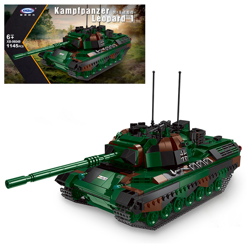 XB-06049 Конструктор XingBao Танк Leopard 1