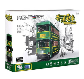 KB120 Конструктор Гонконгский трамвай с ДУ