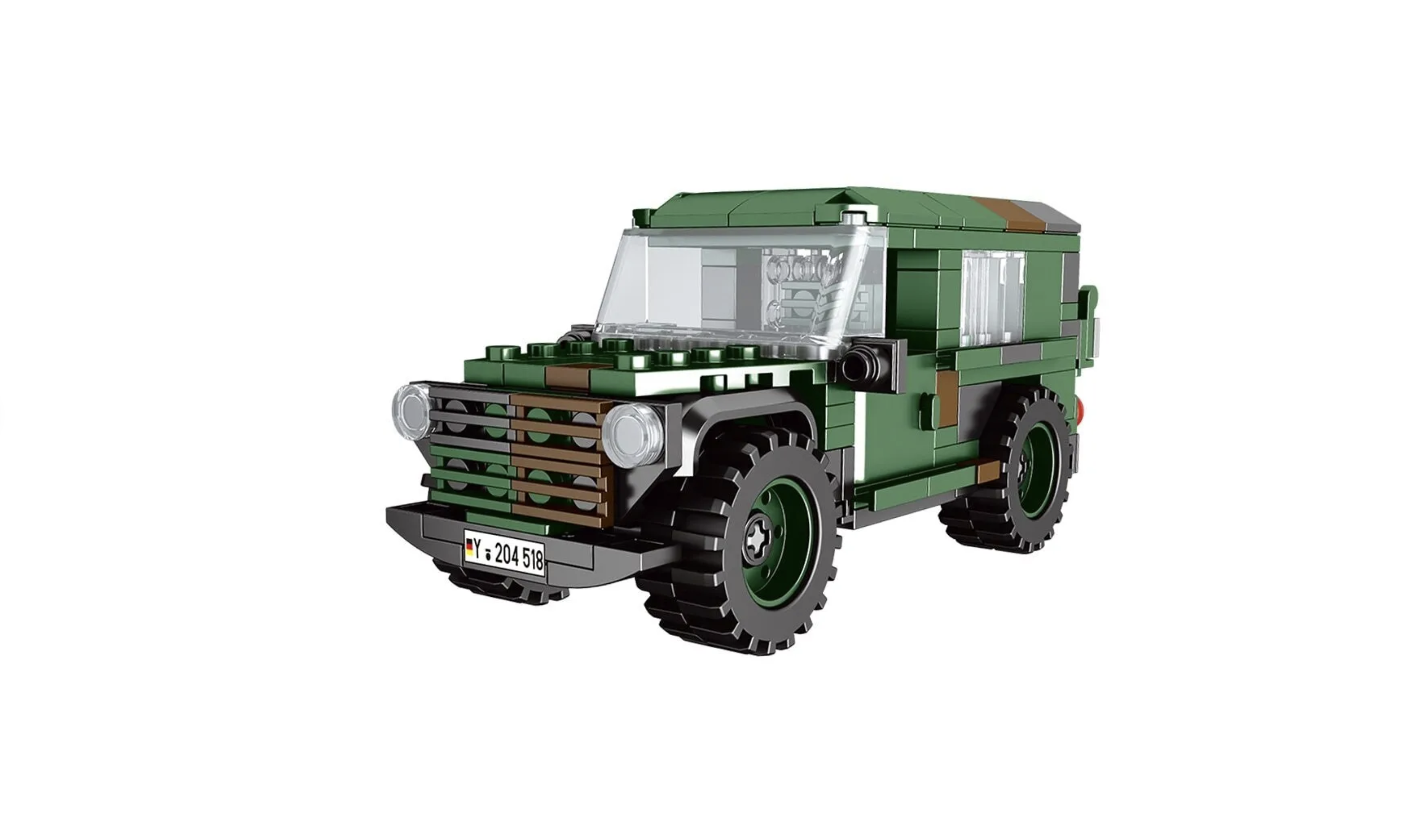 XB-06041 Конструктор Военный вездеход LKW Leicht Wolf GL