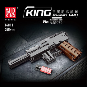 Конструктор Mould King 14011 Пистолет Маузер С96 с пульками