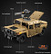 C51202W CaDa Конструктор Военный внедорожник Hummer Humvee на радиоуправлении